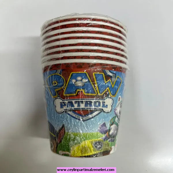 Paw Patrol Karton Bardak